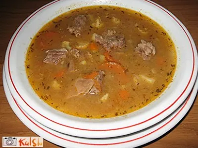 Telečja obara v mikrovalovni pečici