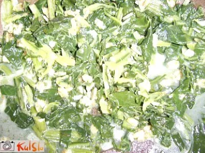 Blitva z rženimi kosmiči za prilogo