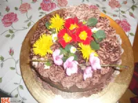 Fotografija recepta: Čokoladno višnjeva torta