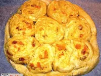 Fotografija recepta: Marelični zaviti kolač