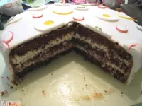 Fotografija recepta: Torta Bounty Nutella