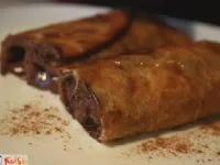 Fotografija recepta: Chimichangas de chocolate
