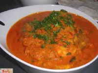 Fotografija recepta: Pikantni indijski curry s škampi