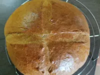 Fotografija recepta: Kruh, narejen s solno kvasno emulzijo