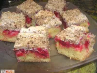 Fotografija recepta: Ribezova pita s snežno kapico