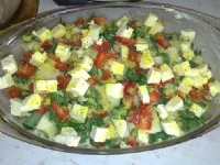 Fotografija recepta: Krompir z zeleno