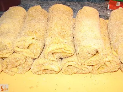 Polnjene palačinke z mletim mesom