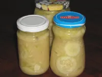 Fotografija recepta: Vložene narezane kumarice