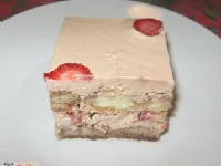 Fotografija recepta: Čokoladno - jagodna zloženka