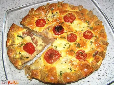 Quiche iz polnozrnate moke s pršutom
