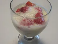 Fotografija recepta: Jagodna krema s keksi