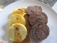 Fotografija recepta: Ujeta klobasa (cotechino in galera)