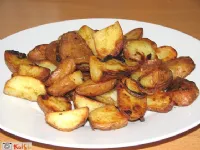 Fotografija recepta: Pečen mlad krompir  - kifelčar