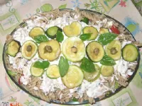 Fotografija recepta: Testeninska solata z bučkami