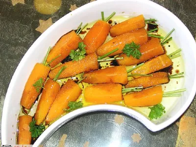 Korenček v marinadi