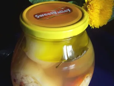 Paprike polnjene z zeljem