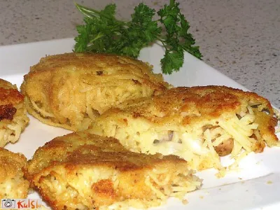 Kroketi iz jušnih rezancev