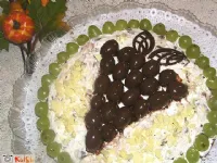 Fotografija recepta: Jesenska grozdna torta