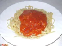 Fotografija recepta: Bavette s paradižnikovo omako