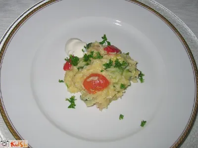 Rižota - zelenjavna Migla