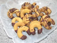 Fotografija recepta: Krhki vanilijevi rogljički 