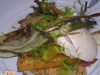 Fotografija recepta: Piščanec, polnjen z rižem in chorizom