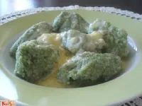 Fotografija recepta: Špinačni žličniki z gorgonzolo