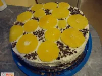 Fotografija recepta: Jaffa mousse torta