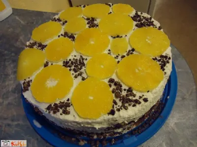 Jaffa mousse torta