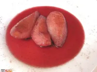 Fotografija recepta: Hruške v črnem vinu