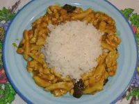 Fotografija recepta: Sladko - kisli piščanec z arašidi