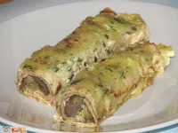 Fotografija recepta: Palačinke z mocarelo