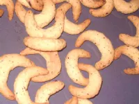 Fotografija recepta: Vanilijevo orehovi rogljički