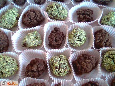 Mandljevi čokoladni kupčki