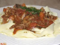 Fotografija recepta: Piščančji ragu z gobami