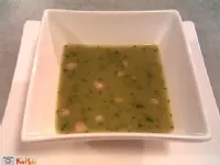 Fotografija recepta: Grahova juha s provansalskimi zelišči in praženo slanino