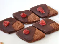 Fotografija recepta: Temni čokoladni trikotniki