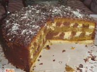 Fotografija recepta: Božična torta - šahovnica