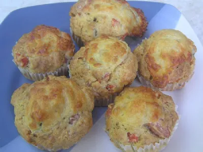 Wannabe pizza muffini