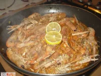 Fotografija recepta: Škampi na buzaro 