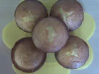 Fotografija recepta: Limonini mafini z ingverjem