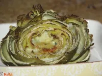 Fotografija recepta: Artičoke s sirovim nadevom