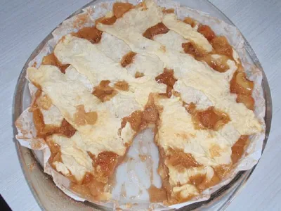 Jabolčna pita iz mikrovalovke