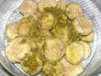 Fotografija recepta: Bučni njoki s koriandrovim pestom