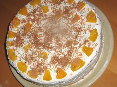 Sadno - skutina torta