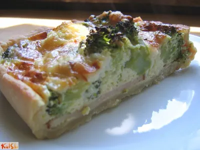Quiche z brokolijem