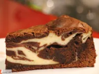Fotografija recepta: Marmorni cheesecake