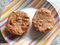 Fotografija recepta: Polnozrnati pica mufini