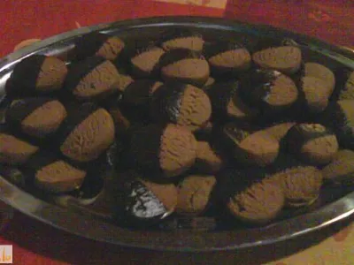 Čokoladni piškoti s pomarančno lupino