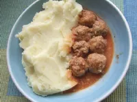 Fotografija recepta: Mesni cmočki po Katjino